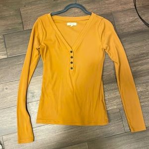 Madewell v neck top